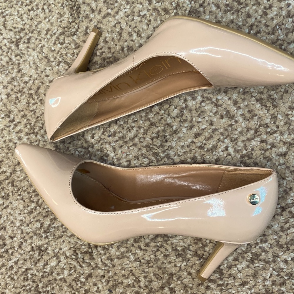 Nude Calvin Klein Heels